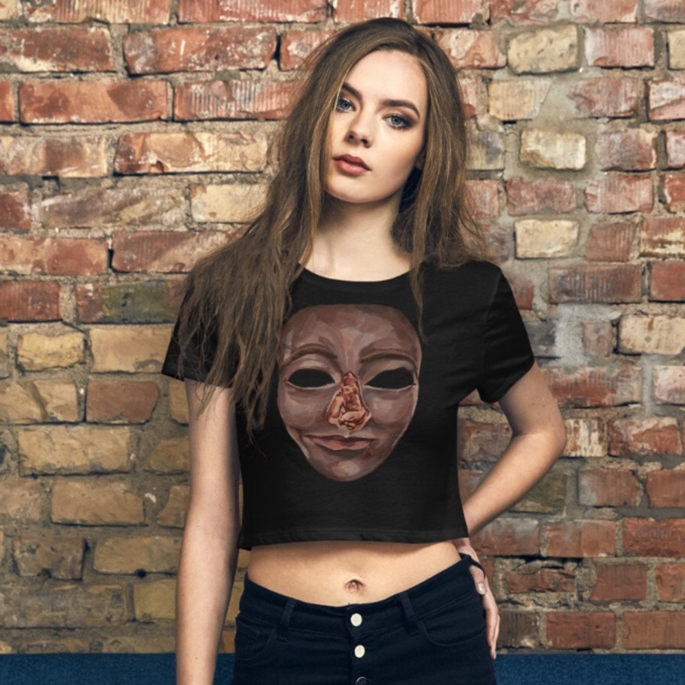 MASK Crop Tee
